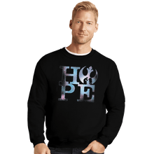 Load image into Gallery viewer, Shirts Crewneck Sweater, Unisex / Small / Black Hope