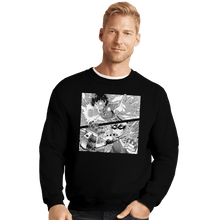 Load image into Gallery viewer, Shirts Crewneck Sweater, Unisex / Small / Black Versus