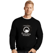 Load image into Gallery viewer, Shirts Crewneck Sweater, Unisex / Small / Black Black Mesa
