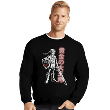 Load image into Gallery viewer, Shirts Crewneck Sweater, Unisex / Small / Black Link, Hero of Time