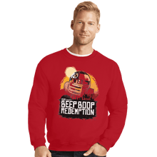 Load image into Gallery viewer, Shirts Crewneck Sweater, Unisex / Small / Red R2's Redemption