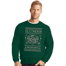 Load image into Gallery viewer, Shirts Crewneck Sweater, Unisex / Small / Forest Slytherin Sweater
