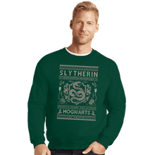 Load image into Gallery viewer, Shirts Crewneck Sweater, Unisex / Small / Forest Slytherin Sweater