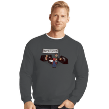 Load image into Gallery viewer, Shirts Crewneck Sweater, Unisex / Small / Charcoal Intervention