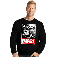Load image into Gallery viewer, Shirts Crewneck Sweater, Unisex / Small / Black Empire