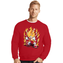 Load image into Gallery viewer, Secret_Shirts Crewneck Sweater, Unisex / Small / Red Next Level