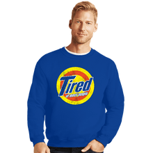 Load image into Gallery viewer, Shirts Crewneck Sweater, Unisex / Small / Royal Blue Tired Of Most People