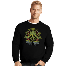 Load image into Gallery viewer, Daily_Deal_Shirts Crewneck Sweater, Unisex / Small / Black You Are All Doomed