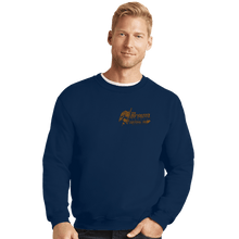 Load image into Gallery viewer, Sold_Out_Shirts Crewneck Sweater, Unisex / Small / Navy Giga Watts Garage