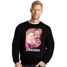 Load image into Gallery viewer, Secret_Shirts Crewneck Sweater, Unisex / Small / Black Entanglement