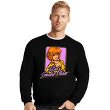Load image into Gallery viewer, Secret_Shirts Crewneck Sweater, Unisex / Small / Black Smoke Show