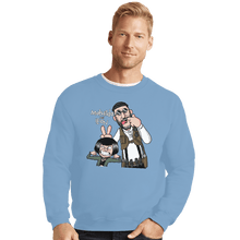 Load image into Gallery viewer, Shirts Crewneck Sweater, Unisex / Small / Powder Blue Mathilda &amp; Leon
