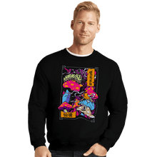 Load image into Gallery viewer, Secret_Shirts Crewneck Sweater, Unisex / Small / Black Wonderland Secret Sale