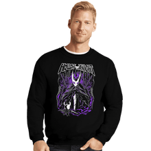 Load image into Gallery viewer, Shirts Crewneck Sweater, Unisex / Small / Black Hollowed Out
