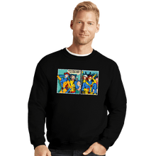 Load image into Gallery viewer, Secret_Shirts Crewneck Sweater, Unisex / Small / Black He Doesn't Know