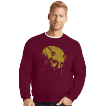 Load image into Gallery viewer, Daily_Deal_Shirts Crewneck Sweater, Unisex / Small / Maroon DevilMask
