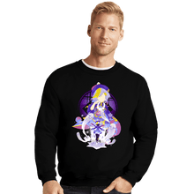Load image into Gallery viewer, Shirts Crewneck Sweater, Unisex / Small / Black Icy Resurrection Qiqi