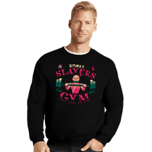 Load image into Gallery viewer, Secret_Shirts Crewneck Sweater, Unisex / Small / Black Nezuko Slayers Gym