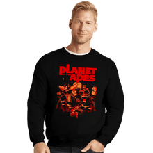 Load image into Gallery viewer, Shirts Crewneck Sweater, Unisex / Small / Black Planet Of The Apes