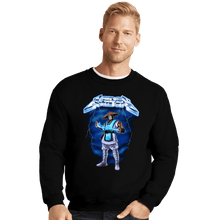 Load image into Gallery viewer, Secret_Shirts Crewneck Sweater, Unisex / Small / Black The God Of Thunder