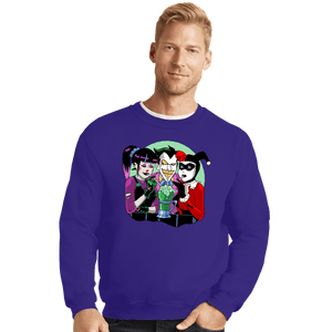 Shirts Crewneck Sweater, Unisex / Small / Violet Jokie