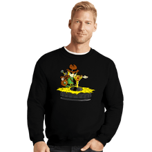 Load image into Gallery viewer, Shirts Crewneck Sweater, Unisex / Small / Black Raiders Of The Boss Key