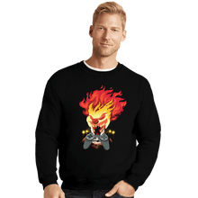 Load image into Gallery viewer, Secret_Shirts Crewneck Sweater, Unisex / Small / Black Sweet Game