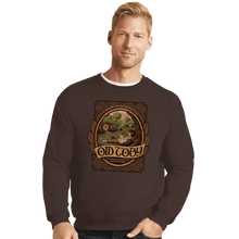 Load image into Gallery viewer, Shirts Crewneck Sweater, Unisex / Small / Dark Chocolate Old Toby