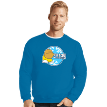 Load image into Gallery viewer, Shirts Crewneck Sweater, Unisex / Small / Sapphire Fatov