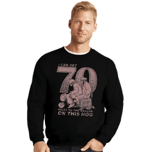 Load image into Gallery viewer, Shirts Crewneck Sweater, Unisex / Small / Black Hog