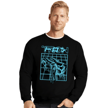 Load image into Gallery viewer, Daily_Deal_Shirts Crewneck Sweater, Unisex / Small / Black Enter The Grid
