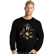 Load image into Gallery viewer, Shirts Crewneck Sweater, Unisex / Small / Black Freefall