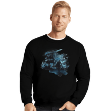 Load image into Gallery viewer, Shirts Crewneck Sweater, Unisex / Small / Black Abysswalker
