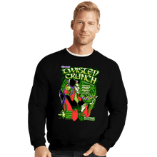 Load image into Gallery viewer, Shirts Crewneck Sweater, Unisex / Small / Black Jafar Cereal