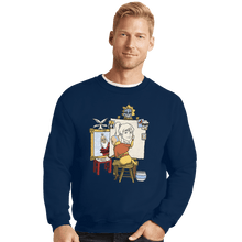 Load image into Gallery viewer, Shirts Crewneck Sweater, Unisex / Small / Navy Me, Myself, And Aang