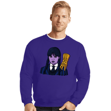 Load image into Gallery viewer, Secret_Shirts Crewneck Sweater, Unisex / Small / Violet Infinithing
