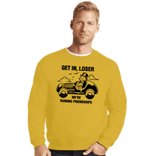 Load image into Gallery viewer, Daily_Deal_Shirts Crewneck Sweater, Unisex / Small / Gold Mean Uncle Pennybags