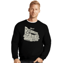 Load image into Gallery viewer, Shirts Crewneck Sweater, Unisex / Small / Black Mount Rushmore