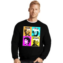 Load image into Gallery viewer, Secret_Shirts Crewneck Sweater, Unisex / Small / Black Golden Savages