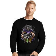 Load image into Gallery viewer, Secret_Shirts Crewneck Sweater, Unisex / Small / Black The Shredder Of Brothers