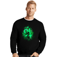 Load image into Gallery viewer, Shirts Crewneck Sweater, Unisex / Small / Black Jupiter Art
