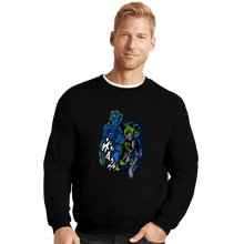 Load image into Gallery viewer, Secret_Shirts Crewneck Sweater, Unisex / Small / Black Jolyne