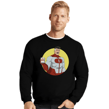 Load image into Gallery viewer, Daily_Deal_Shirts Crewneck Sweater, Unisex / Small / Black Superdad No 1