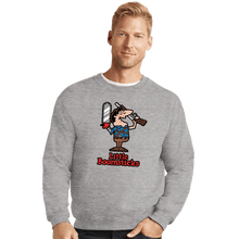Load image into Gallery viewer, Daily_Deal_Shirts Crewneck Sweater, Unisex / Small / Sports Grey Little Boomsticks