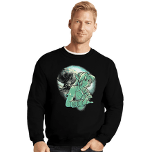 Load image into Gallery viewer, Shirts Crewneck Sweater, Unisex / Small / Black Her Knight