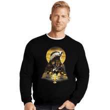 Load image into Gallery viewer, Shirts Crewneck Sweater, Unisex / Small / Black House Of Hufflepuff