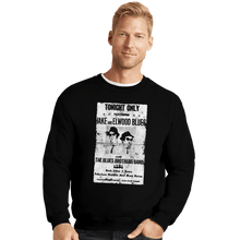 Load image into Gallery viewer, Secret_Shirts Crewneck Sweater, Unisex / Small / Black Gig Poster