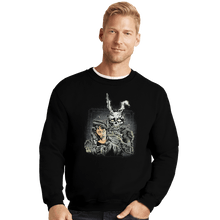Load image into Gallery viewer, Shirts Crewneck Sweater, Unisex / Small / Black Wake Up Donnie