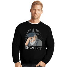 Load image into Gallery viewer, Shirts Crewneck Sweater, Unisex / Small / Black Martin Facepalm