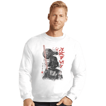 Load image into Gallery viewer, Shirts Crewneck Sweater, Unisex / Small / White Lord Vader